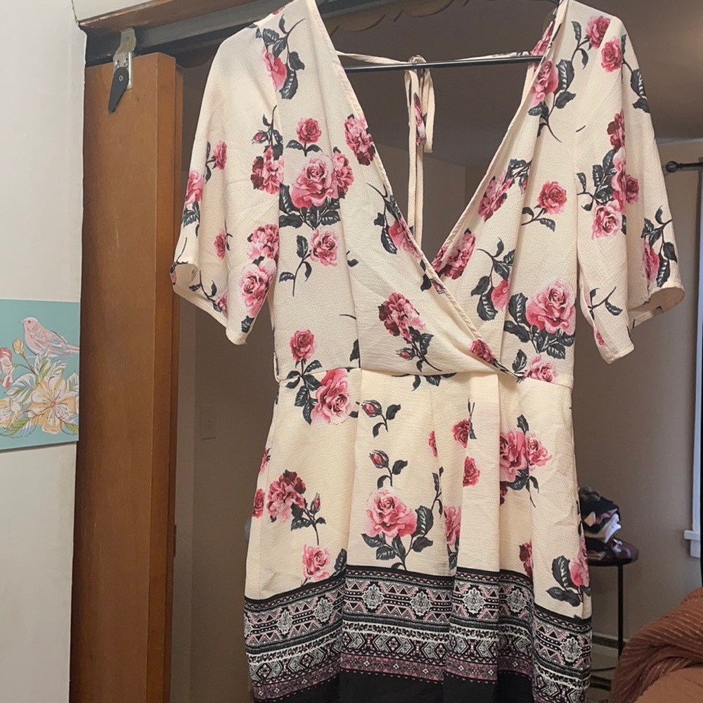 Floral romper